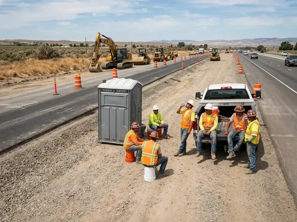 highway-road-construction-crew-007 — frequently asked questions, Porta Potty and Restroom Rentals in Whitestown, IN
